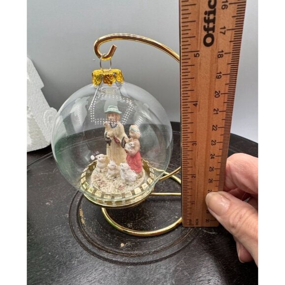 House Of Lloyd  Shepherd Ornament With Stand Glass Christmas Decoration #530612 - Picture 6 of 12